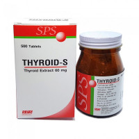 Натуральные щитовидные железы THYROID S 60 мг - 500 табл