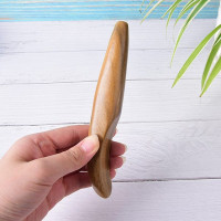 Деревянная палочка для массажа стоп ложечкой (HandMade) - 17см. Деревянная палочка для массажа стоп ложечкой (HandMade) - 17см.