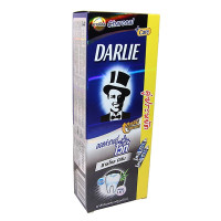 Зубная паста с частицами древесного угля All Shiny White (Darlie) - 2*140 гр.