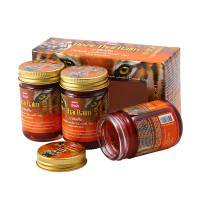 Тайский тигровый черно фиолетовый бальзам Tiger Thai Balm Banna (Banna) - 50гр. x 3 шт. Тайский тигровый черно фиолетовый бальзам Tiger Thai Balm Banna (Banna) - 50гр. x 3 шт.