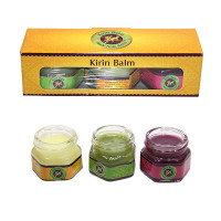 Бальзамы на травах c кунжутным маслом набор (Kirin Balm) - 3*20 гр.