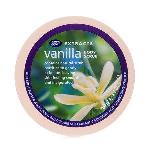 Ванильный скраб для тела с натуральными экстрактами (Boots) - 200 гр. Ванильный скраб для тела с натуральными экстрактами (Boots) - 200 гр.