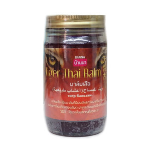 Тайский тигровый черно фиолетовый бальзам Tiger Thai Balm Banna (Banna) - 200гр. Тайский тигровый черно фиолетовый бальзам Tiger Thai Balm Banna (Banna) - 200гр.