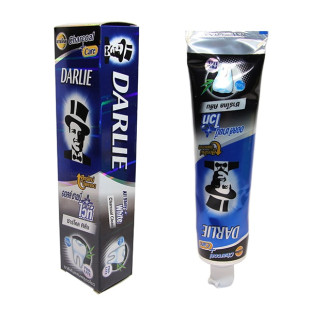 Зубная паста с частицами древесного угля All Shiny White (Darlie) - 140 гр.